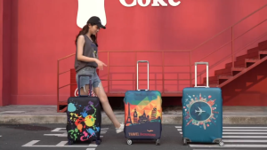 Elastic luggage case protective cover dust proof case travel luggage cover protective cover