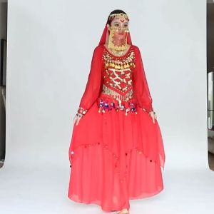 Cadar Face Veil Syal Muka Kerudung Penutup Wajah Tari Perut Belly Dance Pesta Kostum Haloween Party