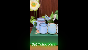 Cốc Tống (Cốc Trụ) & Ca Quai Men Hỏa Biến Cao Cấp Bát Tràng Cốc Uống Nước Cố Sứ Uống Trà Cafe Ca Quai Uống Nước