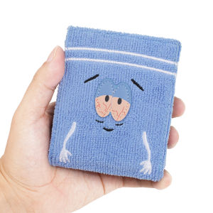 Womens Plush Cartoon Wallet Soft Fuzzy PU Leather Zip Coin Purse Cute Casual Gift with Zip Closure for Girls