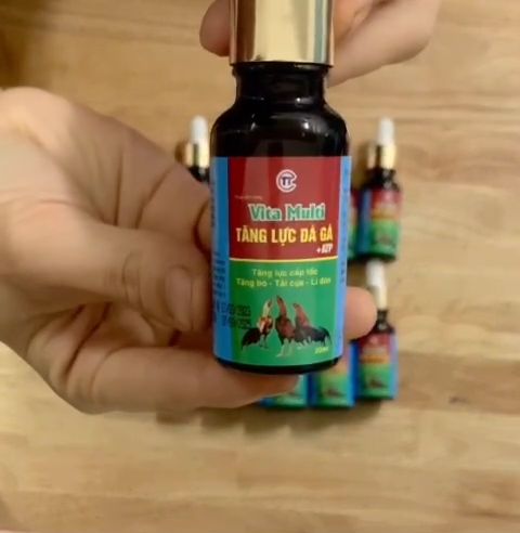 Tăng lực gà đá cấp tốc tăng bo tải cựa lì đòn hồi phục nhanh chai nhỏ giọt. Thú y Trường Thịnh