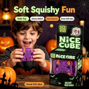 Schylling | New Halloween gifts such as spiders and pumpkins. Sensory toys for relieving stress. Soft decompression toys.
