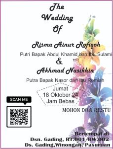 Undangan Sabun Kertas Tebal BC 150gsm Isi 50pcs