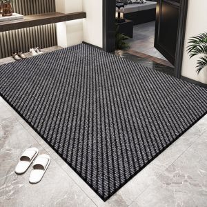 Modern Fashionable Door Mat Indoor Entrance Mat Anti-Slip Dirt Resistant Hall Carpet Outdoor Boot Scraper Home Decor Rug