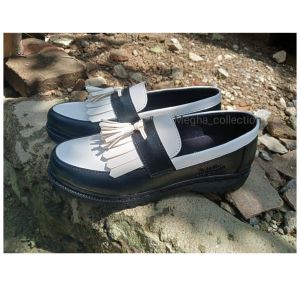 sepatu docmart wanita rumbai sepatu pantofel wanita sintetis termurah slip on santai