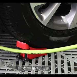 Premium Upgraded Anti Jam Hose Guide With Double RollerHose Blocker Car Wash Hose Slider Anti-Stuck