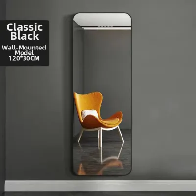 ZHENTAIYUAN | Full Length Rounded Corner Simple Aesthetic Mirror