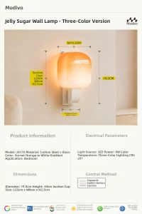 FANCY LAMP CLUB | Creative Eye-Protective Wall Light