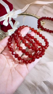 ❤️🔥 红玛瑙手串|护身辟邪・稳定情绪・招好运 🔥❤️ ❤️🔥 Red Agate Bracelet