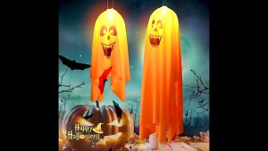 Halloween Decorations Outdoor Halloween Decor Hanging Outdoor String Lights Glowing Ghost Halloween Decorations Indoor Ornaments Halloween Lights for Home Tree Garden Yard
