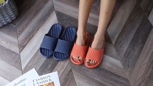 CB Sandal Rumah Slop Karet Tebal Polos Wanita  Sendal EVA Bahan Empuk Anti Licin SW674 COD