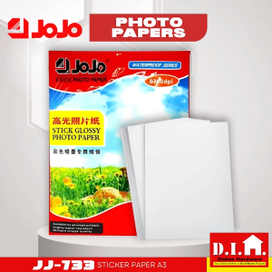 Do It Home JoJo JJ-733 Sticker Paper A3 Glossy (135GSM)