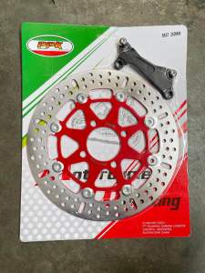 PIRINGAN CAKRAM LEBAR 260MM CR7 COPY TACOBELL PSM BULAT DISC BRAKE MOTOR BEAT/ SCOOPY/ BEAT DELUXE/ VARIO 110/125/150/160 KHUSUS LUBANG DISC 4 GOLD CR7