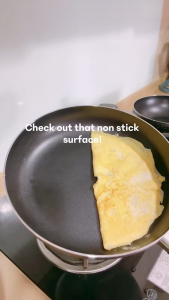 Wyking 24cm Induction Non-stick Wok Pan with glass lid