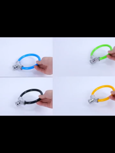 BKstars Bicycle Lock Portable Ring Cable Anti-Theft Bike Lock for Mtb Road Bike motorcycle Lock