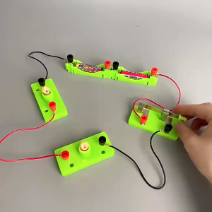 Kids Electric Circuit Learning Kit Physics Experiment DIY Science Toy Educational School STEM Discovery Series Parallel