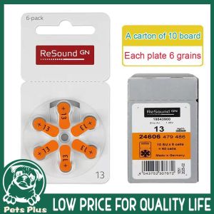 ★Same Day Shipping★ 6PCS Original Hearing Aid Batteries 2.1MM 13 A13 Deaf-aid Acousticon Cochlear Button Cell Batteries Hearing-Air-Batteries