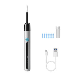 4.2mm WiFi Endoscope Ear Picker Camera 1080P with Ear Spoon Base for iPhone/Android Ear Clean Otoscope with Ear Wax Removal Tool
