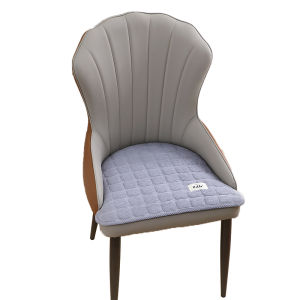 Non-Slip Chair Pad Home Dining Chair Cushion Universal Four Seasons Oval Shape Horse Hoof Design Modern Simple Style Seat Cushion