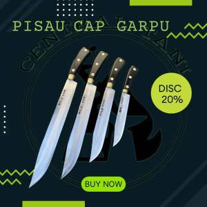 PISAU SEMBELIH PISAU SESET PISAU QURBAN PISAU DAPUR PISAU CAP GARPU