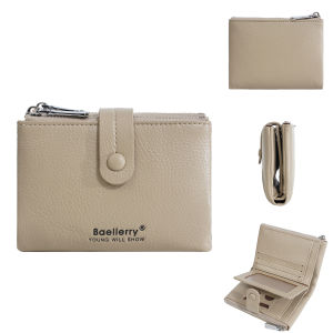 Baellerry | Baellerry Womens Large Capacity Fashion Wallet Multi-function Multi-card Slot Short Coin Purse with Zipper