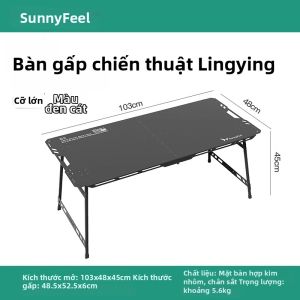SunnyFeel | Bàn Đa Năng Gấp Ngoài Trời