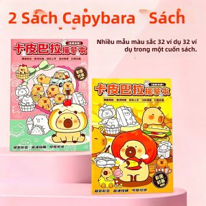 Sổ Phác Thảo Hoạt Hình Capybara 64 Trang - Hướng Dẫn Học Vẽ Từng Bước Với Bài Tập Tô Màu Và Vẽ Phác Thảo Dành Cho Các Nghệ Sĩ Nhí
