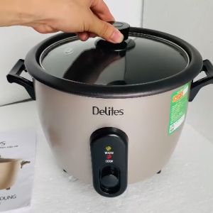 Nồi cơm điện Delites 1.8 lít RC-10W003 1.8L Nâu đồng TRƯNG BÀY-Bảo Hành 12 tháng