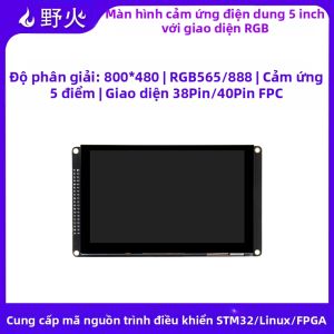 YEHUO | Màn Hình Cảm Ứng Dung Lượng 5 Điểm Chạm RGB