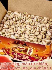 Hạt Pistachios Tự Nhiên Mặn Không Tẩy Trắng 2.5kg