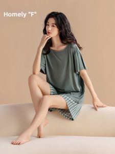 JIALEFEN | Cool Feeling Lightweight Summer Pajama Set