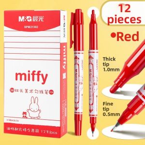 M&G | Black and Red Waterproof Quick Drying Oil-based Marker