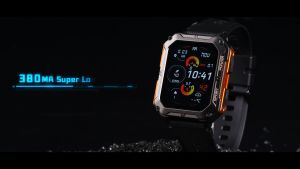 BOZLUN Smart Watch B60P Rugged Watch 1.83-inch 240x286 Full Touch Screen 380MAH For Men Women Outdoor Sports IP68 Waterproof Smartwatch