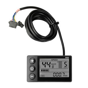 Aideepen | Sine Wave Brushless Motor Controller 36V 48V 64V 30A Motor Controller 750-1500W 3-Mode Driver S866 Electric Bike LCD Meter Panel