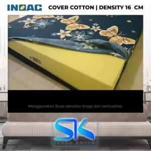 Kasur Busa INOAC Asli EPV D16 Tebal 10 CM Garansi 10 Tahun Cover Katun Semua Ukuran | 200x180 | 200x160 | 200x150 | 200x140 | 200x120 | 200x100 | 200x90 | 200x80 | 190x140 | Anti Kempes | Tahan Kempes | YUKATA | MATTRASS PLUS
