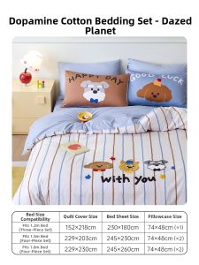 DOHIA | All Cotton Bed Set