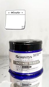 Beauvrys Hair Mask 250 mL Professional - Pro Keratin Intense Repair Perawatan Rambut