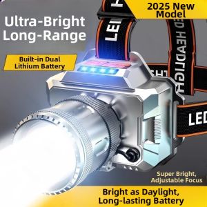 BAIXITANG | Waterproof Rechargeable Bright Headlamp