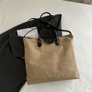 Fashionable Commuter Womens Tote Bag 2024 New Large Capacity Single Shoulder Crossbody Bag Handbag Stylish Trendy PU Leather