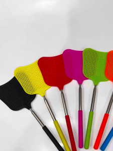 ไม้ตีแมลงวัน ยืดหดได้ - สูงสุด 29.2 นิ้ว แข็งแรง - สีสันสวยงาม ทีตีแมลงง่าย G2844