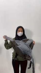 Gendongan samping kura-kura kombinasi Rosie GR015