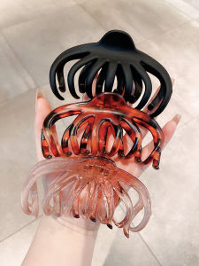 Black Shark Hair Clip Stylish Hair Grips for Back of Head Large Quantity Hair Clamps Hair Accessories French Hair Grab Clips