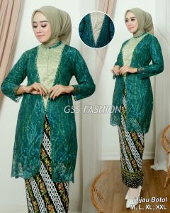 KEBAYA BROKAT LACE TERBARU/KEBAYA TERLARIS/TUNIK TERMURAH/TUNIK KEKINIAN/KEBAYA WANITA MODERN 2022