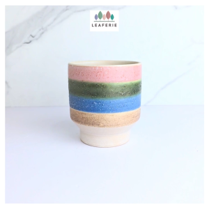 The Leaferie Tetra plant pots. Ceramic flowerpot . flowerpots flower pot planter planters Flowers