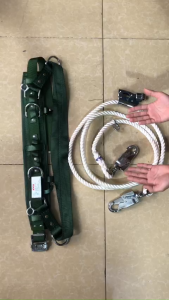 SC19B ADELA Đài Loan - Dây đai an toàn điện lực EVN bảo hộ lao động - Gồm đai bụng choàng thừng 2 móc xoay