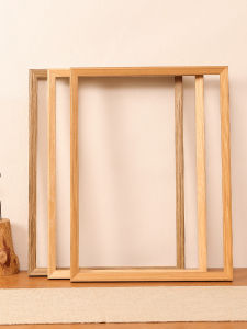 SHANCHEN | Customized Wall-mountable Solid Wood Frame for Oil and Acrylic Paintings