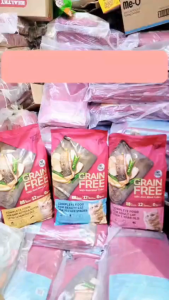 Kitchen flavor grain free 8kg makanan kucing cat food