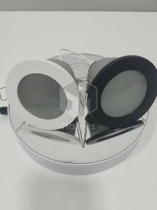 Eyeball Casing GU10 / GU5.3 Lamp Holder Spotlight Recessed Eyeball FUll Die-cast Material Downlight Casing Nordic Lighting Ceiling Lamp Black /