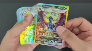 Keeppley | DIY PTCG Pokemon Collection Cards DRI SV10 Mewtwo Clefairy Ho-Oh EX RARE Self Made Single Classic Game Anime Cards Gift Toys