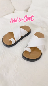 BEABA BABIES Kids Summer Fashion Slippers Casual Slip on Flip-Flops Thick Sole Comfy Outdoor Slippers for Kids Girl